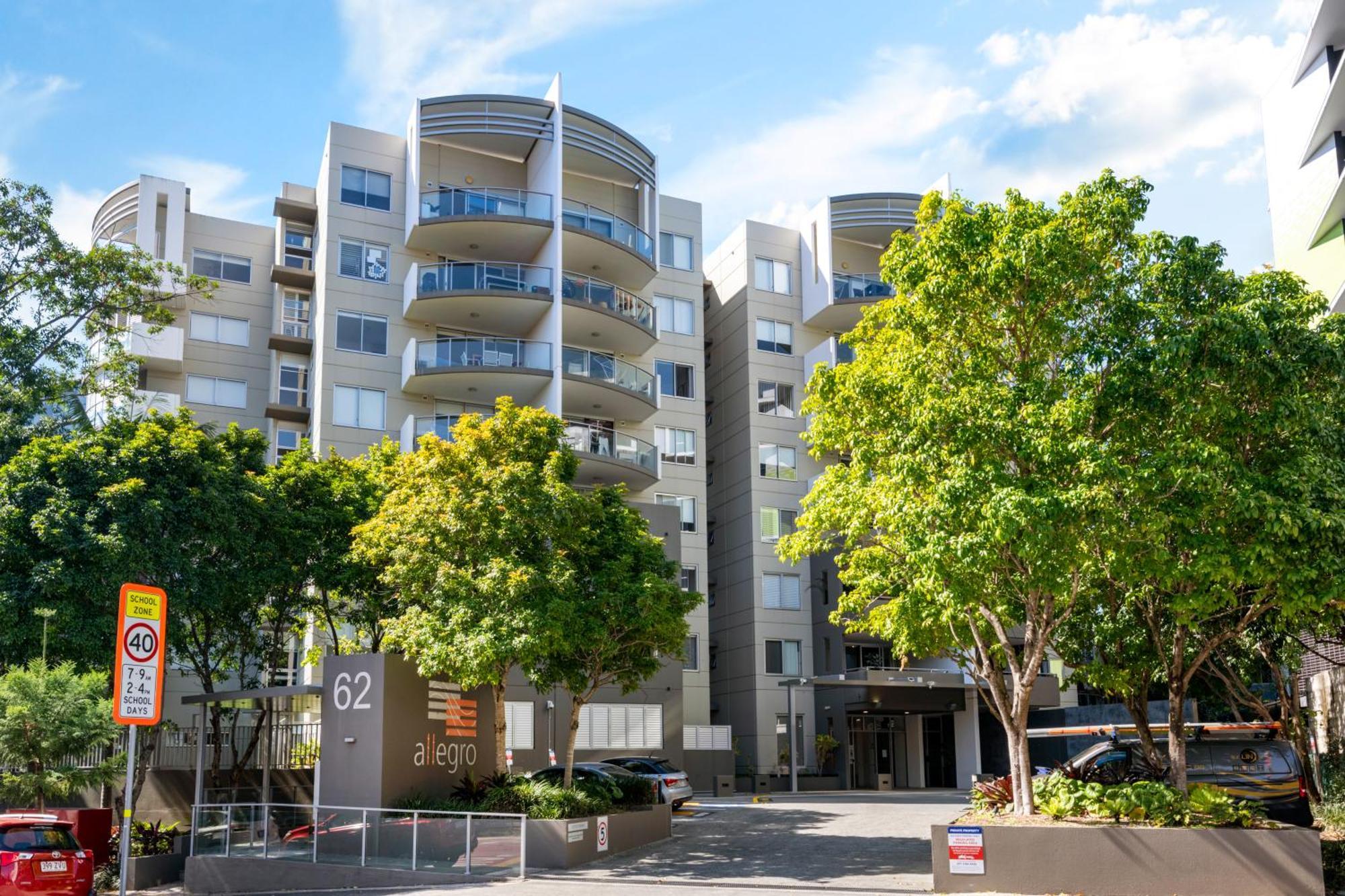 Allegro Apartments Brisbane Eksteriør bilde